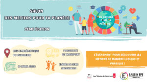 Affiche Salon Des Métiers pour ta planète-Edition 2 - 16 avril 2026